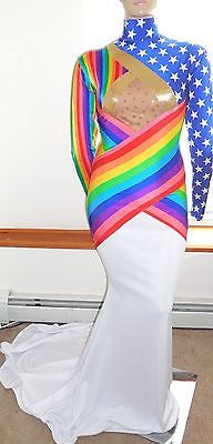 GAY PRIDE STARS & STRIPES PRIDE DRESS NO. 3!