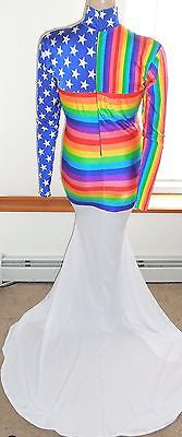 GAY PRIDE STARS & STRIPES PRIDE DRESS NO. 3!