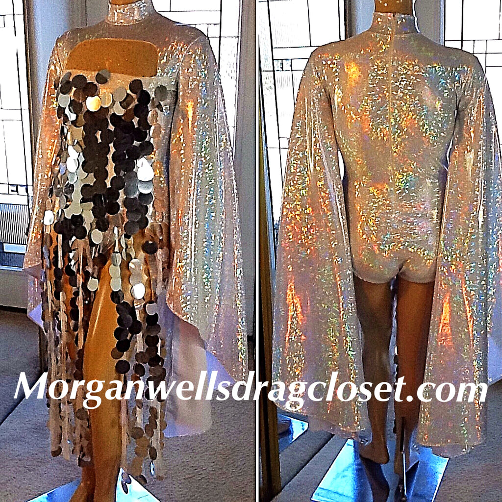 Sparkling Sequin Fringe Trim DIY Clothing Trim Cuttable Costume