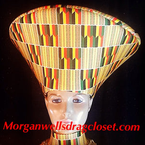 AFRICAN PRINT HAT